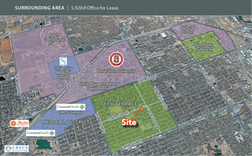 2801 26th St, Lubbock, TX - VUE AÉRIENNE  vue de carte