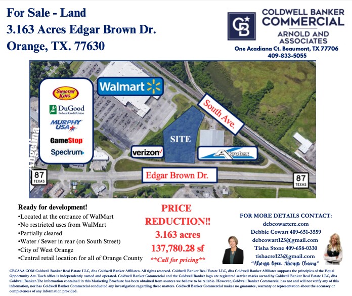 000 Edgar Brown Dr, Orange, TX à vendre Photo de l’immeuble– Image 1 sur 7