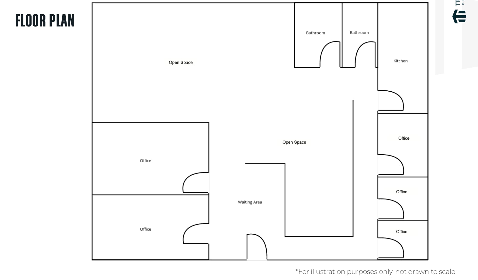 3713 Benson Dr, Raleigh, NC à louer Plan d’étage– Image 1 sur 1