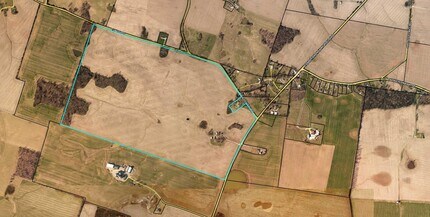 Pembroke Oak Grove Road, Hopkinsville, KY - Vue aérienne vue de carte