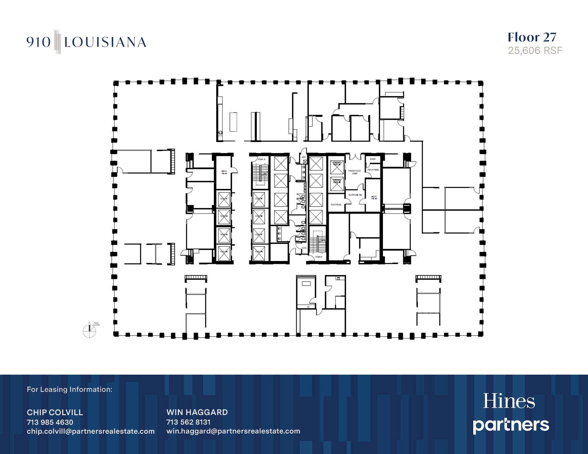 910 Louisiana St, Houston, TX à louer Plan d’étage– Image 1 sur 1