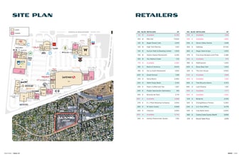 180-230 Alamo Plz, Alamo, CA à louer Plan de site– Image 1 sur 1