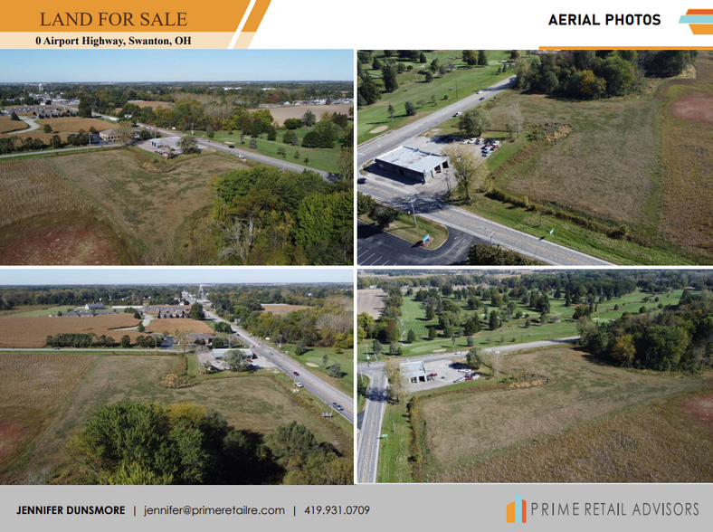 Airport Hwy, Swanton, OH à vendre - Aérien – Image 3 sur 3
