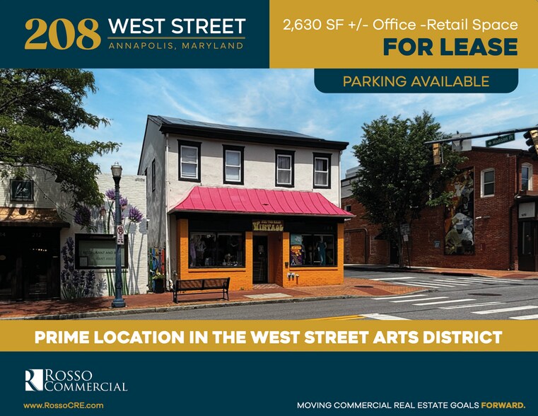 208 West St, Annapolis, MD à louer - Photo de l’immeuble – Image 1 sur 5