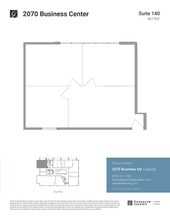 2062 Business Center Dr, Irvine, CA à louer Plan d’étage– Image 1 sur 1