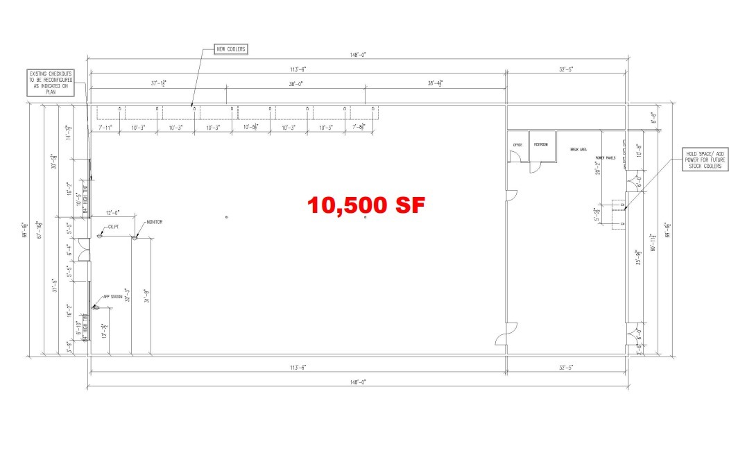 1200 E Main St, Pulaski, VA à louer Plan d’étage– Image 1 sur 1