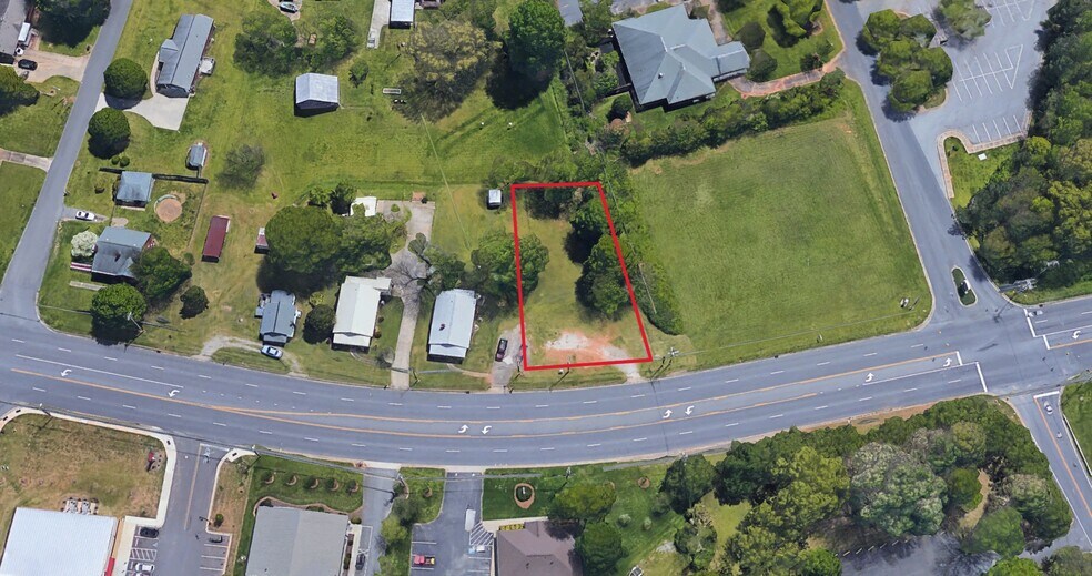 1280 Fallston Rd, Shelby, NC à vendre - Aérien – Image 1 sur 3