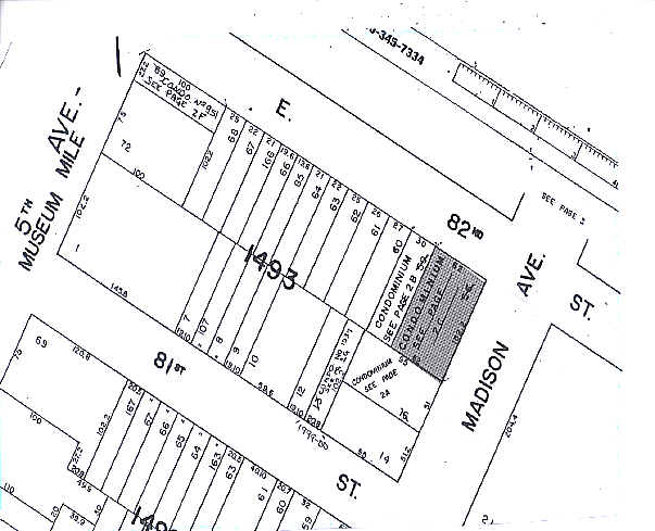 1082-1090 Madison Ave, New York, NY à louer - Plan cadastral – Image 2 sur 4