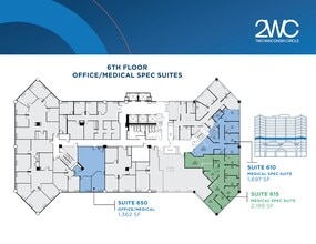 2 Wisconsin Cir, Chevy Chase, MD à louer Plan d’étage– Image 1 sur 1
