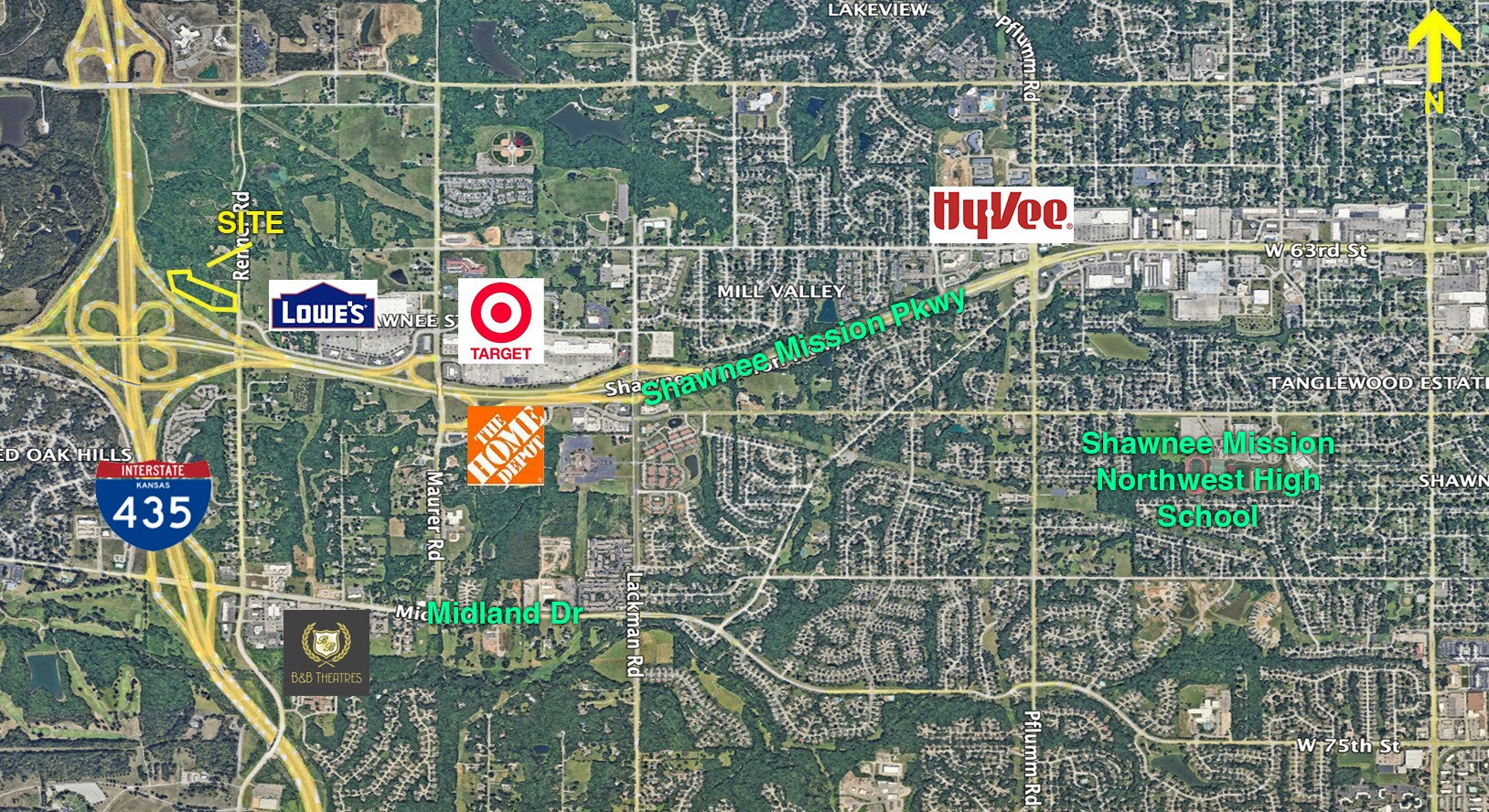 N & W Of Renner Rd & Shawnee Mission Pkwy, Shawnee, KS à vendre Photo de l’immeuble– Image 1 sur 2
