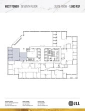 7501 Wisconsin Ave, Bethesda, MD à louer Plan d’étage– Image 2 sur 2