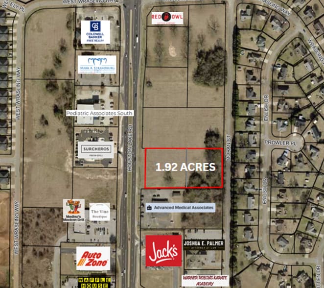 1280 S Houston Lake Rd, Warner Robins, GA à vendre - Aérien – Image 1 sur 5