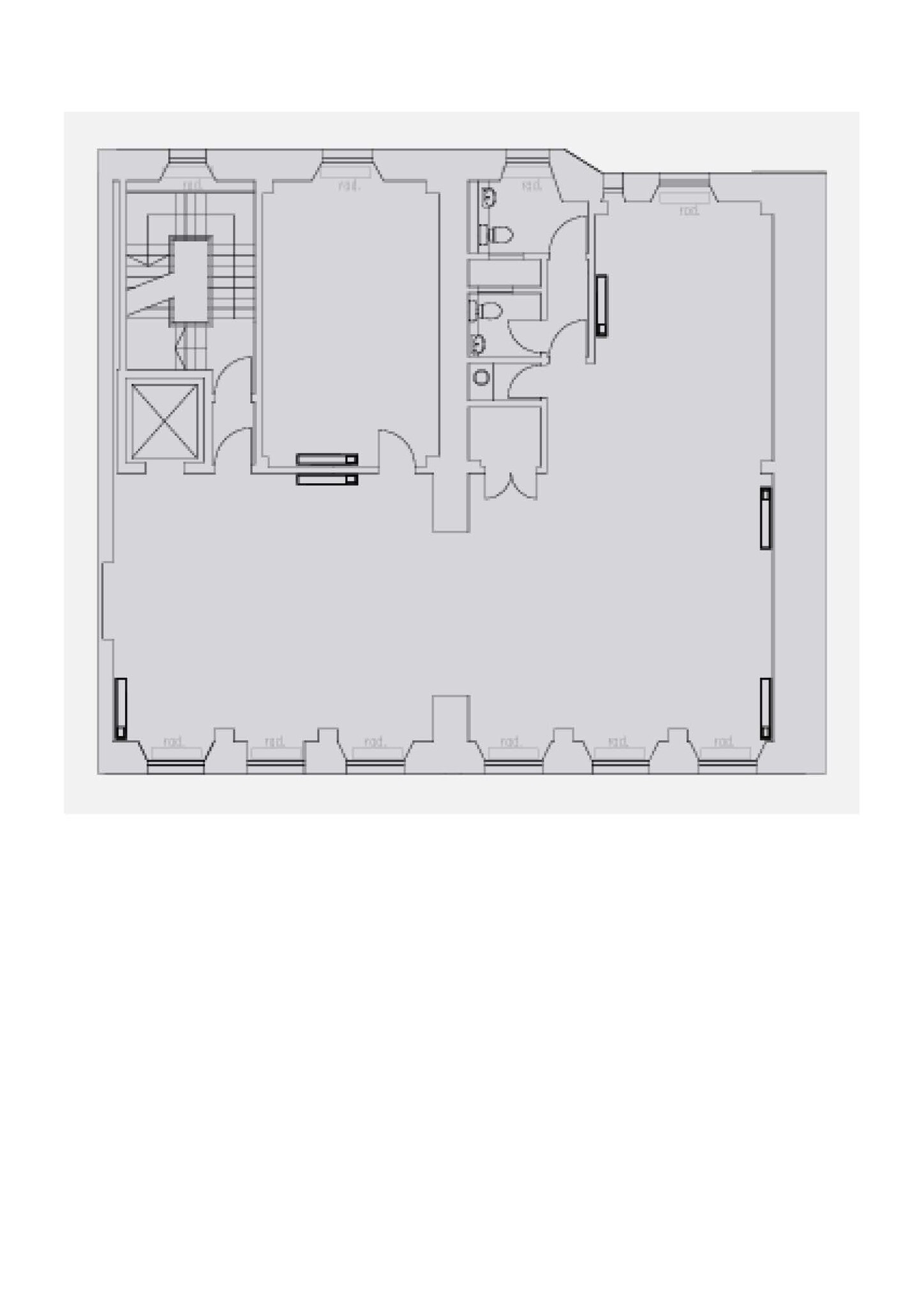 3-5 Melville St, Edinburgh à louer Plan d’étage– Image 1 sur 1