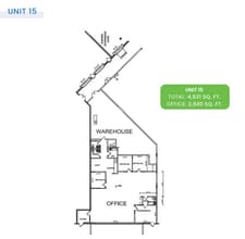 1935-1955 Techny Rd, Northbrook, IL à louer Plan d’étage– Image 1 sur 1