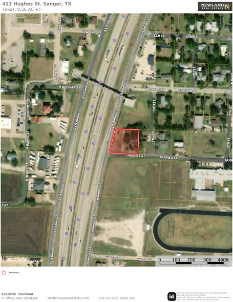 413 Hughes St, Sanger, TX à vendre - Photo principale – Image 1 sur 5
