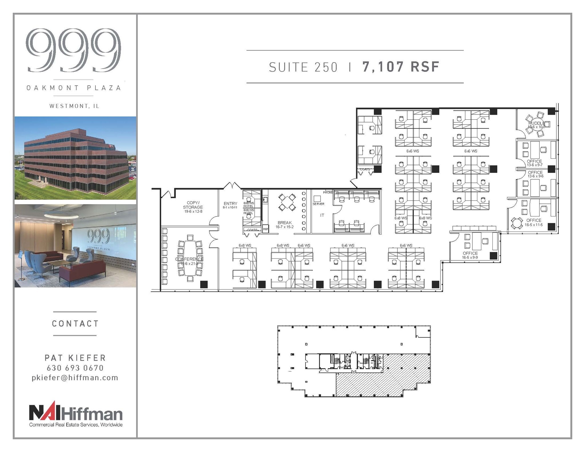 999 Oakmont Plaza Dr, Westmont, IL à louer Photo intérieure– Image 1 sur 2