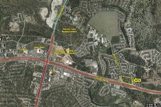 Redland Rd, San Antonio, TX - VUE AÉRIENNE  vue de carte