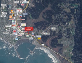 309 Us Highway 101 S, Crescent City, CA - Vue aérienne vue de carte