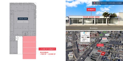 111-117 Broadway, Costa Mesa, CA à louer Photo intérieure– Image 1 sur 1