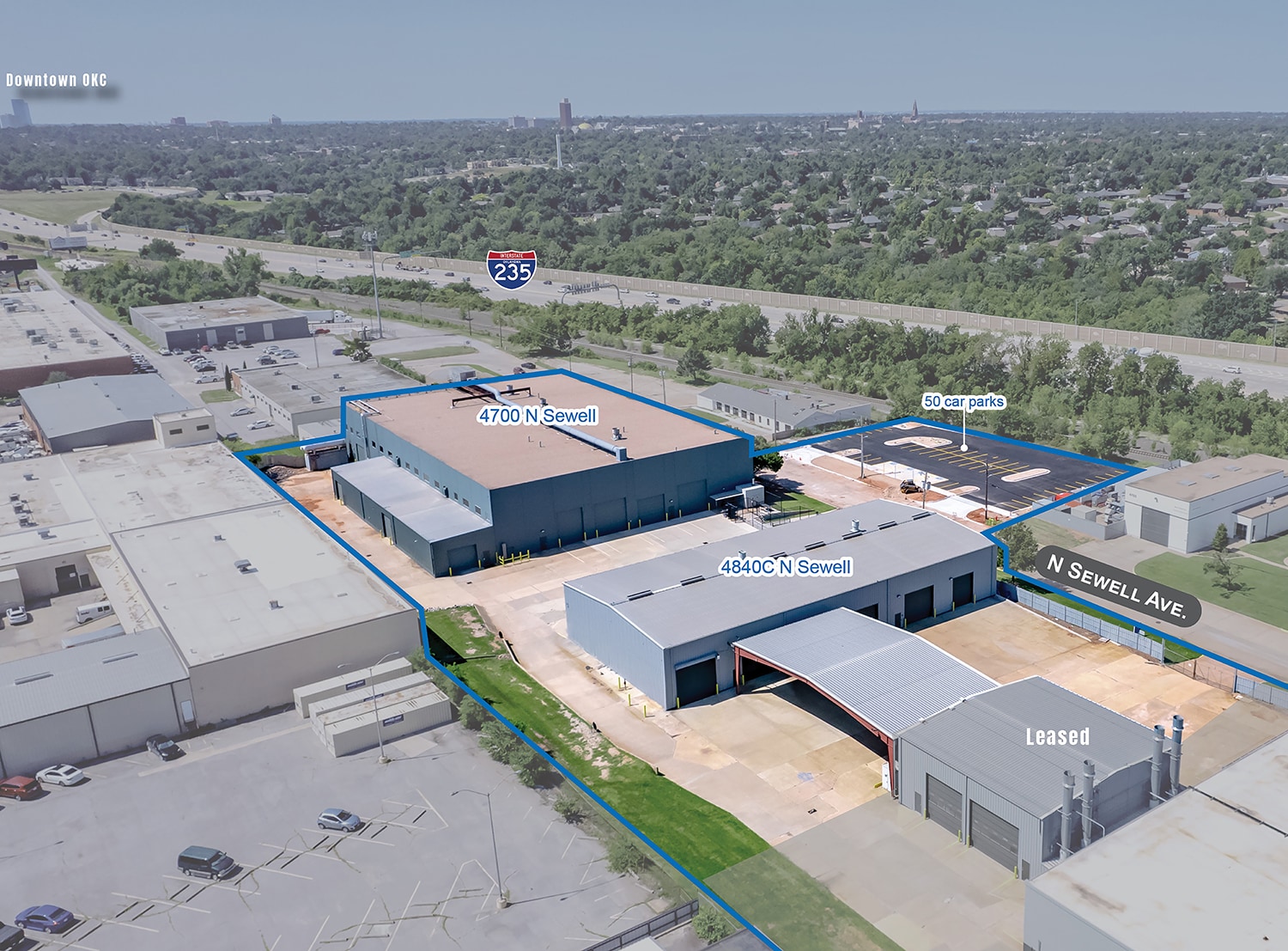 4840 N Sewell Ave, Oklahoma City, OK à louer Photo de l’immeuble– Image 1 sur 5