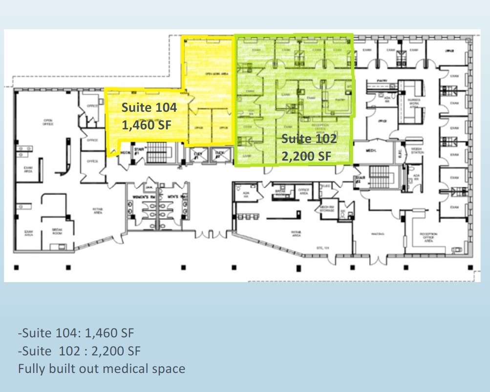 6858 Old Dominion Dr, McLean, VA à louer Plan d’étage– Image 1 sur 1