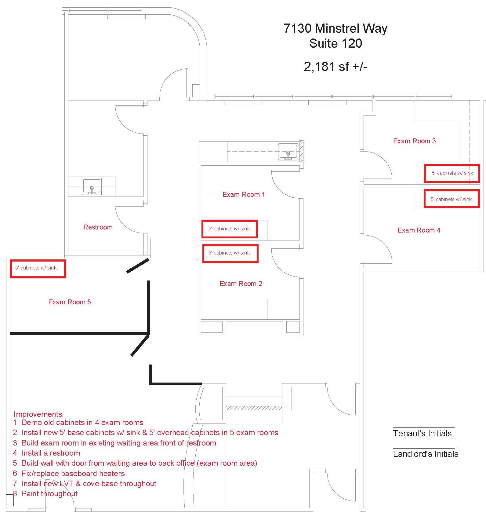 7130 Minstrel Way, Columbia, MD à louer Plan d’étage– Image 1 sur 1