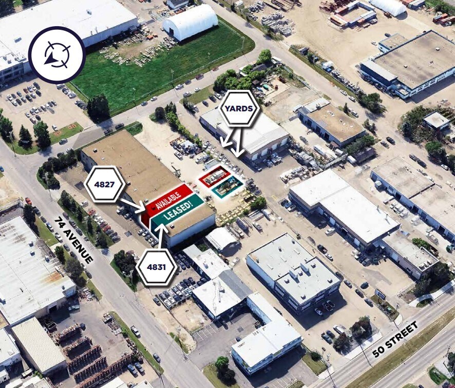 4803-4831 74th Ave, Edmonton, AB à louer Photo principale– Image 1 sur 6