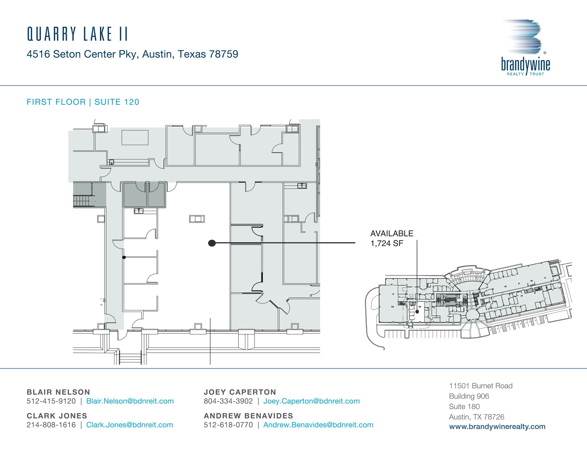 4516 Seton Center Pky, Austin, TX à louer Plan de site– Image 1 sur 1