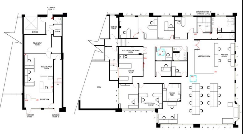210 Colonnade Rd, Ottawa, ON à louer Plan d’étage– Image 1 sur 6