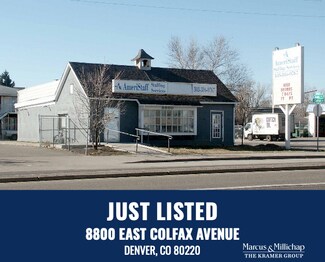 Plus de détails pour 8800 E Colfax Ave, Denver, CO - Local commercial à vendre