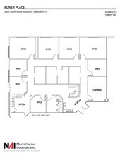 12300 S Shore Blvd, Wellington, FL à louer Plan d’étage– Image 1 sur 2