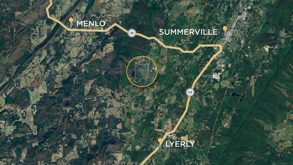 1516 Fish Hatchery Rd, Summerville, GA à vendre - Vidéo sur l’annonce professionnelle – Image 2 sur 50
