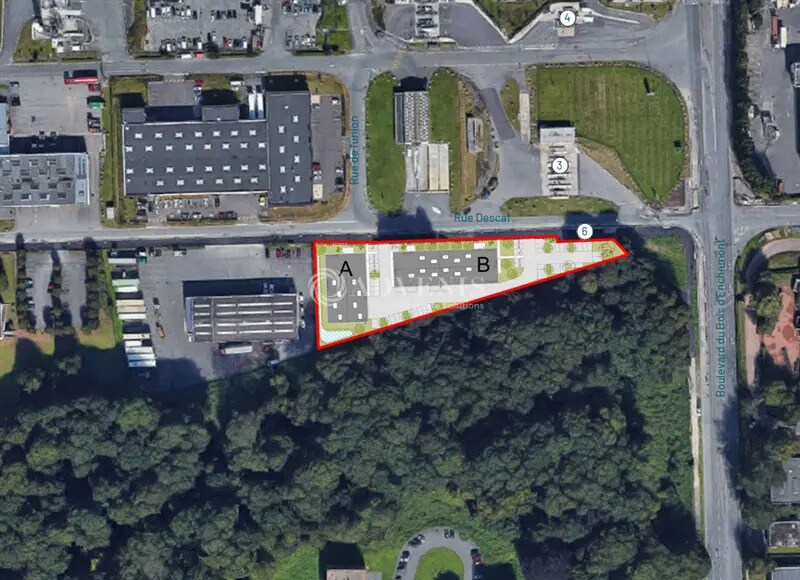 Local d’activités dans Lesquin à louer - Photo de l’immeuble – Image 3 sur 3