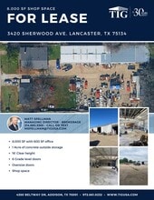 3420 Sherwood Ave, Lancaster, TX à louer Plan de site– Image 1 sur 5