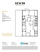 32 W 39th St, New York, NY à louer Plan d’étage– Image 1 sur 1