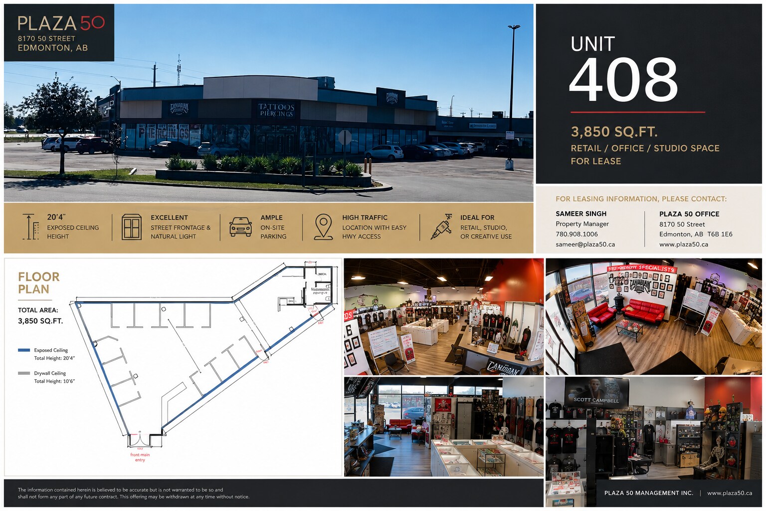 8170 50 St NW, Edmonton, AB à louer Photo intérieure– Image 1 sur 7