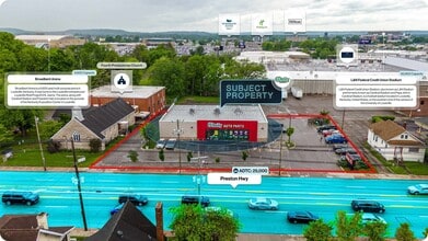3010 Preston Hwy, Louisville, KY - VUE AÉRIENNE  vue de carte
