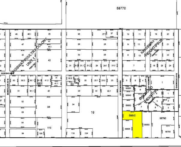 706 E Brandon Blvd, Brandon, FL à vendre - Plan cadastral – Image 1 sur 1