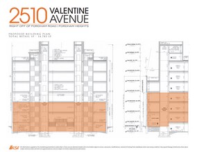 2510 Valentine Ave, Bronx, NY à louer Plan d’étage– Image 1 sur 3