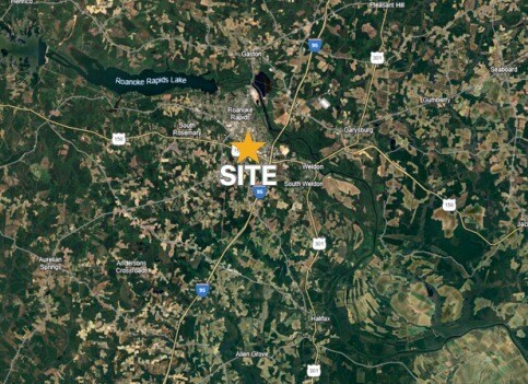 1331 Stancell St, Roanoke Rapids, NC à vendre - Plan de site – Image 3 sur 4