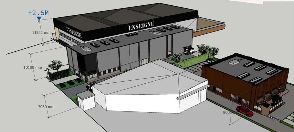 Local d’activités dans Dijon à louer - Photo de l’immeuble – Image 3 sur 5