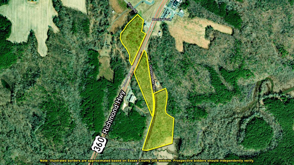 Richmond Highway, Tappahannock, VA à vendre - Aérien – Image 1 sur 10