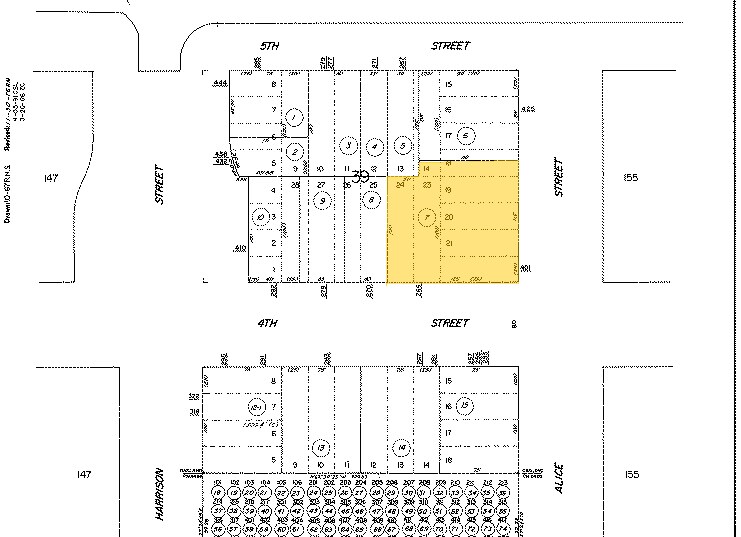 401 Alice St, Oakland, CA à vendre - Plan cadastral – Image 2 sur 15