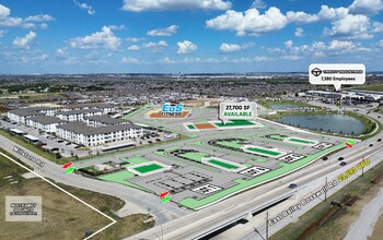 NEC E Bailey Boswell Rd & Millstone rd, Saginaw, TX - Vue aérienne  vue de carte