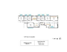 13499 Biscayne Blvd, Miami, FL à louer Plan d’étage– Image 1 sur 8