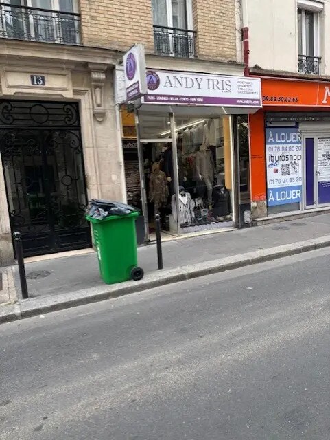 Local commercial dans Paris à vendre Photo de l’immeuble– Image 1 sur 3