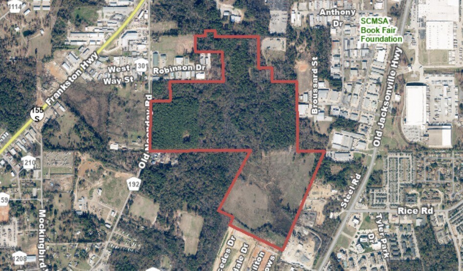 2235 Broussard St, Tyler, TX à vendre - Aérien – Image 1 sur 1