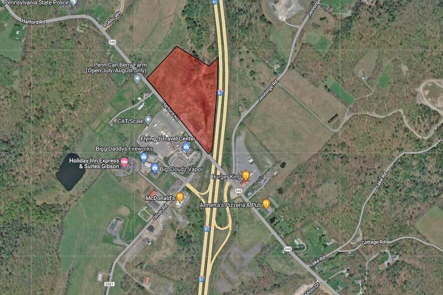 2390 PA-848, New Milford, PA à vendre - Aérien – Image 2 sur 5