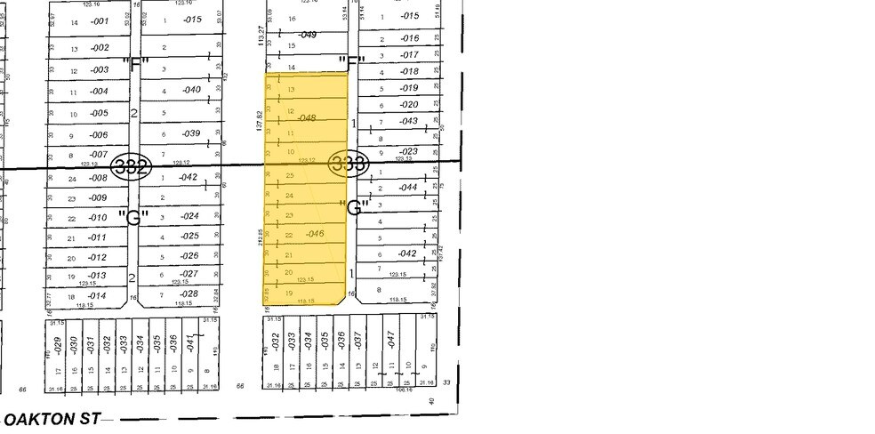 8019 Monticello Ave, Skokie, IL à louer - Plan cadastral – Image 2 sur 2