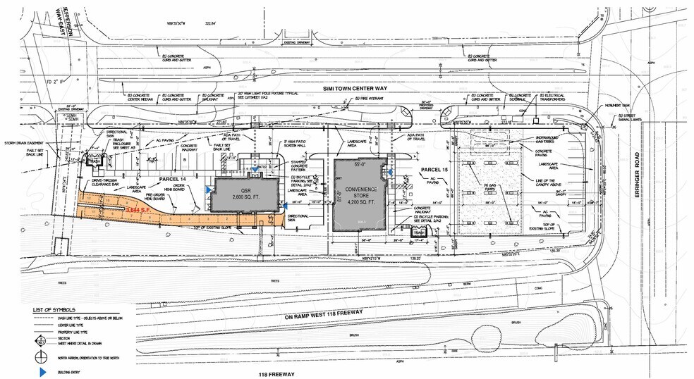 SWC of Erringer Rd & Simi Town Center Way, Simi Valley, CA à louer - Plan de site – Image 3 sur 5
